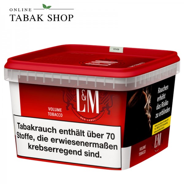 L&M Red Volumen Tabak Mega Box 129g