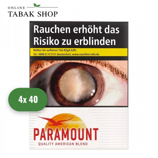 Paramount Red Zigaretten 3XL (4 x 40er)