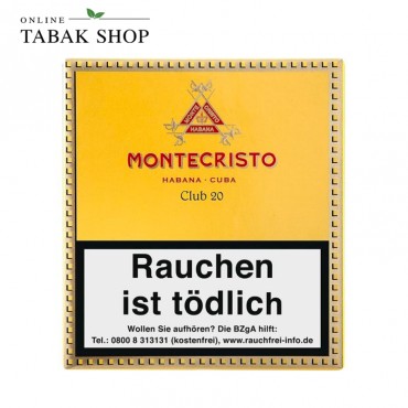 Montecristo Club Zigarillos 20er Schachtel