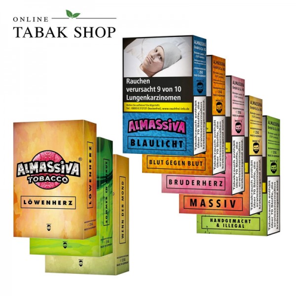 Almassiva Shisha - Tabak, Sorte wählbar! (1x 25g)