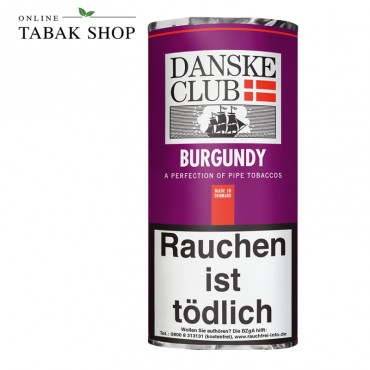 Danske Club Burgundy Pfeifentabak 50g Pouch