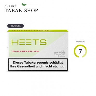 IQOS HEETS Yellow Green Selection 20er Packung