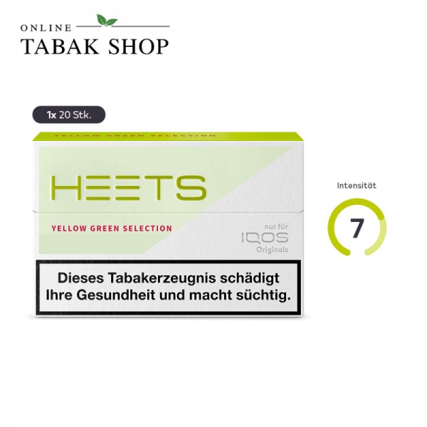 IQOS HEETS Yellow Green Selection 20er Packung