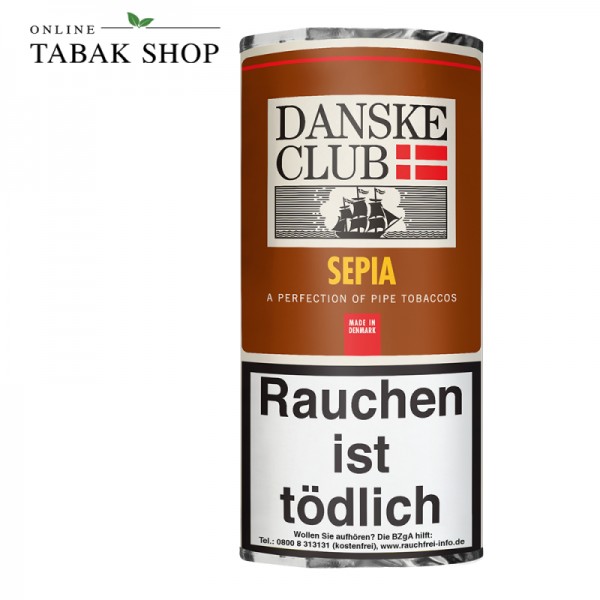 Danske Club Sepia Pfeifentabak 50g Pouch