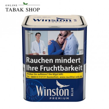 Winston Blue Classic S Zigaretten Tabak 60g Dose