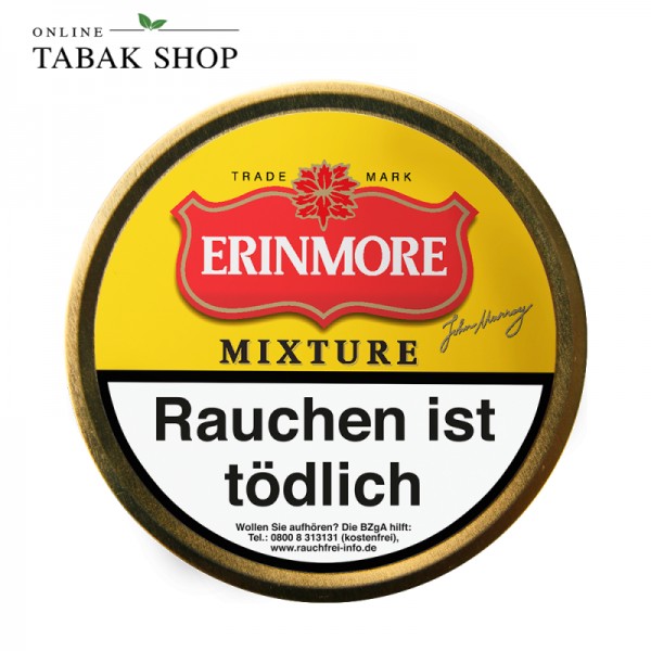 Erinmore Mixture Pfeifentabak 100g Dose
