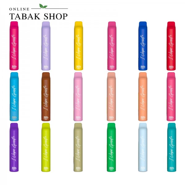 IVG Bar Vape Plus Einweg E-Zigarette | Einweg E-Shisha | alle Sorten | 20mg/ml Nikotin
