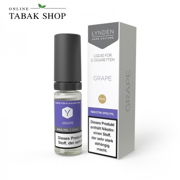 Lynden GRAPE Liquid, 70/30 VG/PG (1x 10ml)
