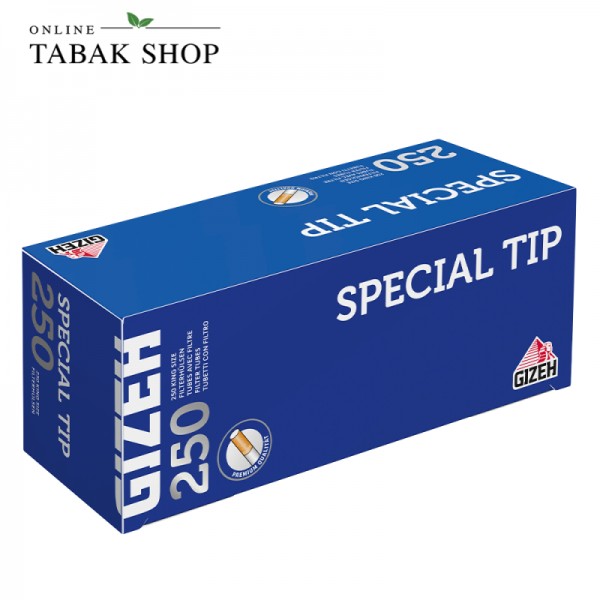 Gizeh Special Tip Hülsen 250er Packung