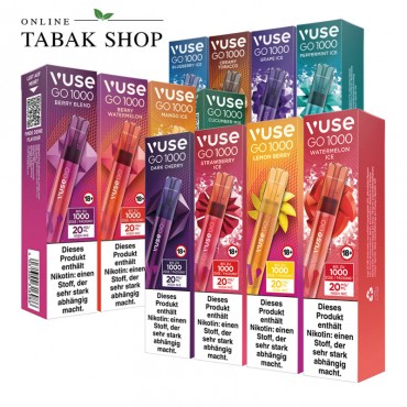 Vuse Go 1000 Vape (Sorte Bitte Wählen, 20mg/ml Nikotin)