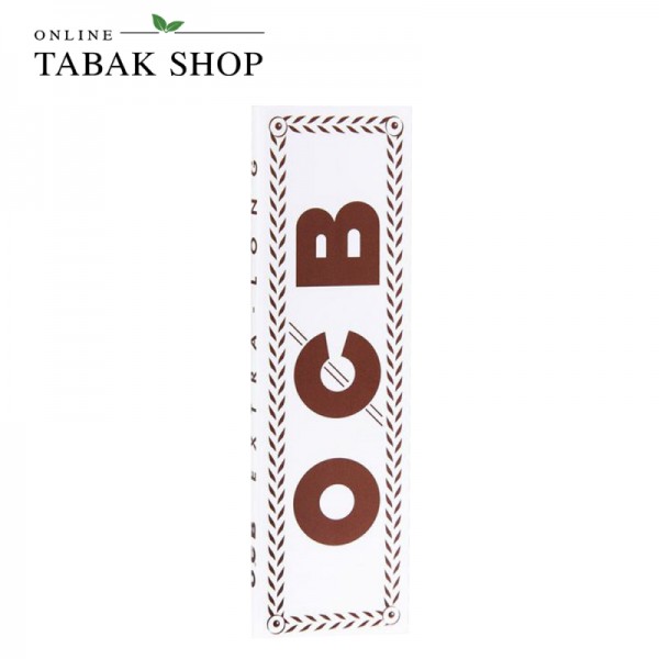 OCB White Long Zigarettenpapier Blättchen (1x 32er)