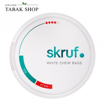 Skruf Snus Ice White Chew Bags Xtra (Bag 4) 17g Dose