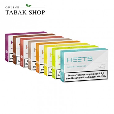IQOS HEETS Probierpaket (8 verschiedene Sorten)