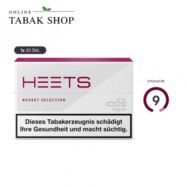 IQOS HEETS Russet Selection 20er Packung
