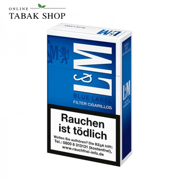 L&M Filter Zigarillos Blue Label 17er Packung