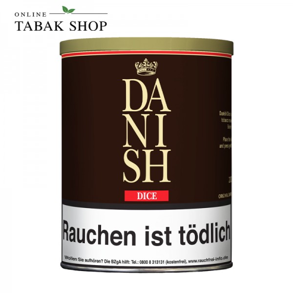 Danish Dice Pfeifentabak 200g Dose
