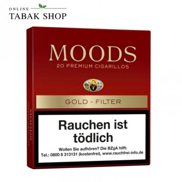 Moods Gold Filter Zigarillos 20er Schachtel