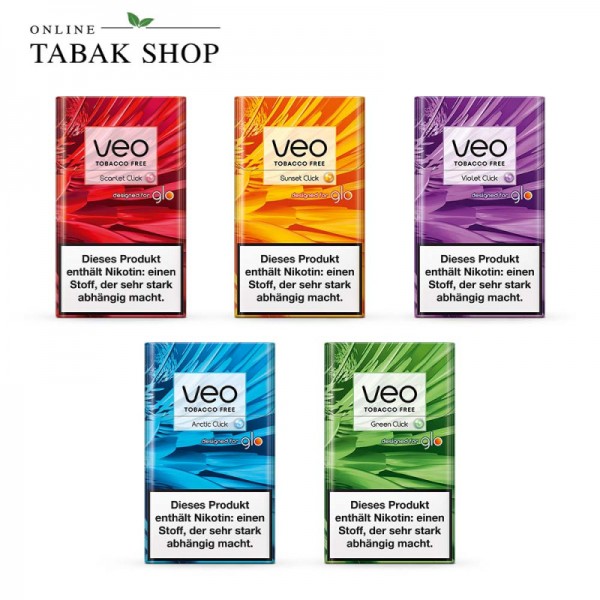 veo Sticks Probierpaket 5 verschiedene Sorten (5 x 20er)