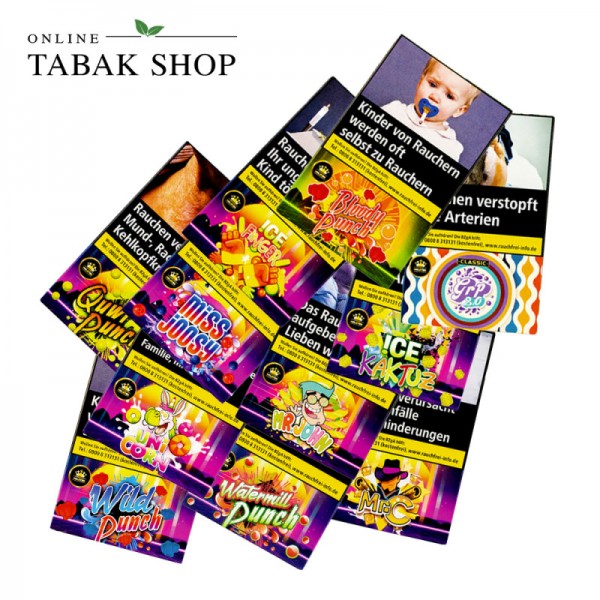 Holster Shisha-Tabak, viele Sorten wählbar! (1x 25g)