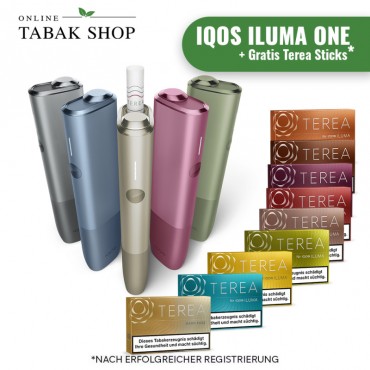 IQOS ILUMA One + 40 TEREA Sticks nach Neukundenregistrierung* von IQOS