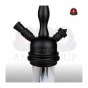 Amy Deluxe Shisha Glorious 630-01 mit schwarzer Säule (80cm)