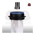 Amy Deluxe Shisha Glorious 630-01 mit schwarzer Säule (80cm)
