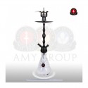 Amy Deluxe Shisha Glorious 630-01 mit schwarzer Säule (80cm)