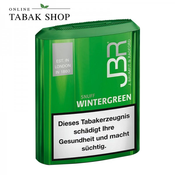JBR Green Snuff Schnupftabak 10g Dose