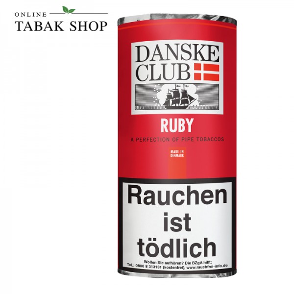 Danske Club Ruby Pfeifentabak Pouch (1x 50g)