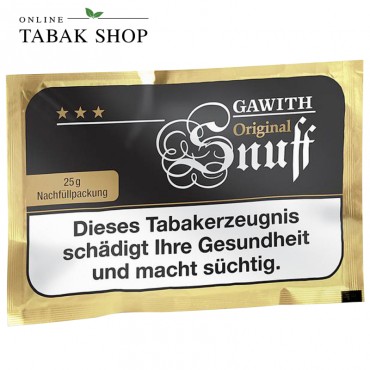 Gawith Snuff Original (Apricot) Schnupftabak 25g Tüte