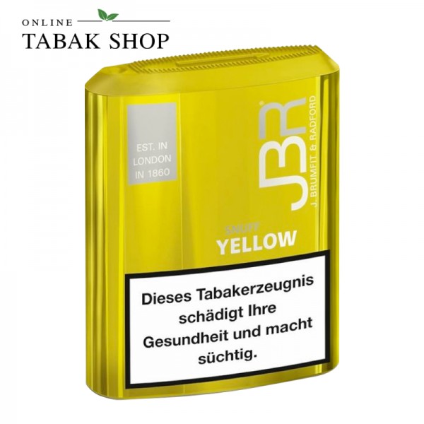 JBR Yellow Snuff Schnupftabak 10g Dose