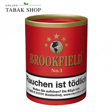 Brookfield No.3 Pfeifentabak 200g Dose