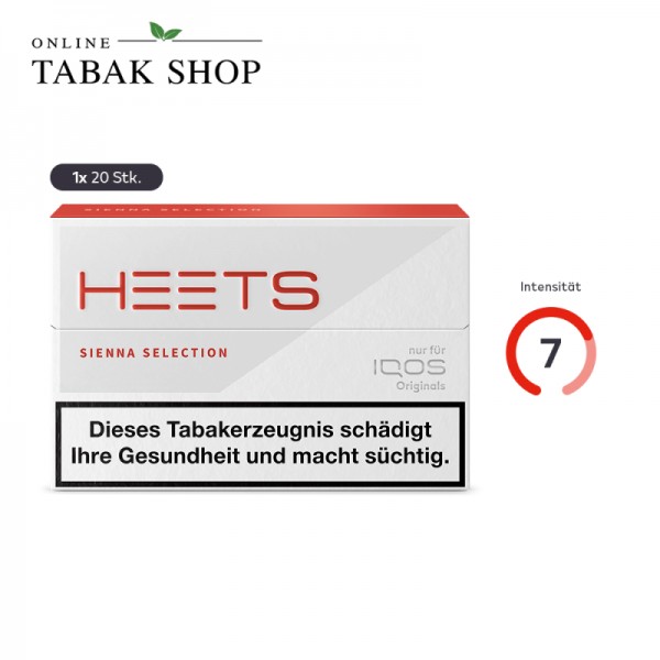 IQOS HEETS Sienna Selection 20er Packung