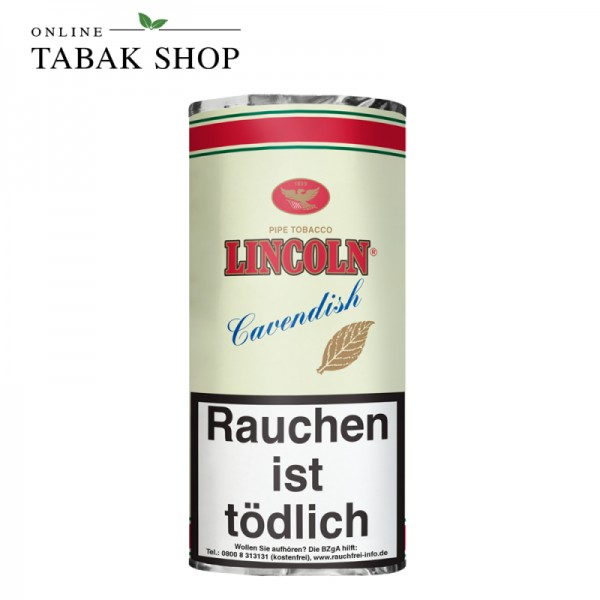 Lincoln "Cavendish" Pfeifentabak 50g Pouch