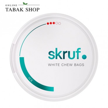 Skruf Snus Ice White Chew Bags Strong (Bag 3) 17g Dose