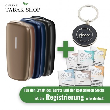 PLOOM X + Schlüsselanhänger + bis zu 80 EVO Sticks nach Registrierung* von PLOOM