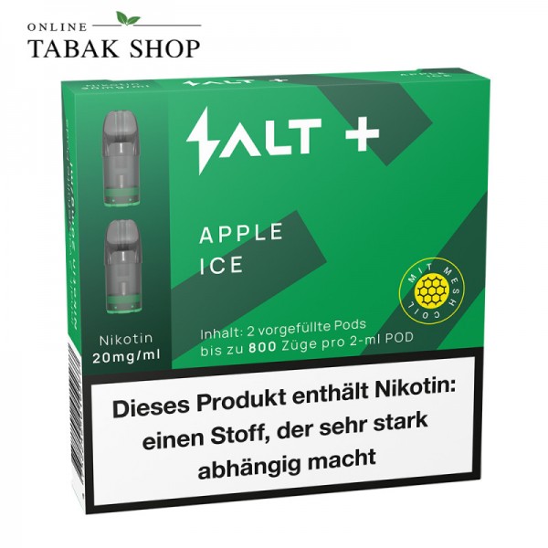 Salt Plus+ Pods in 10 Geschmacksrichtungen (2x 2ml - 20mg/ml Nikotin)
