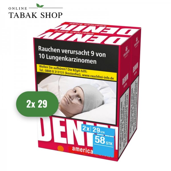 Denim Red Zigaretten Duo 58er