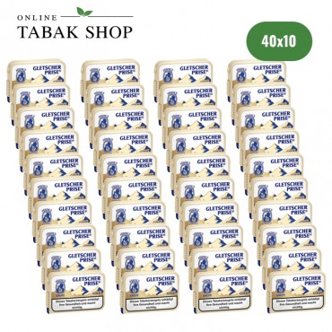 Pöschl Gletscher Prise GOLD Snuff Schnupftabak Dose (40x 10g)