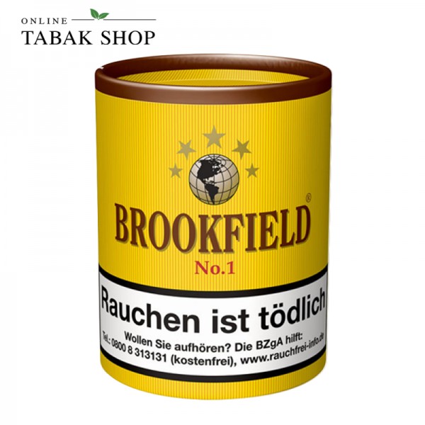 Brookfield No. 1 Pfeifentabak 200g Dose