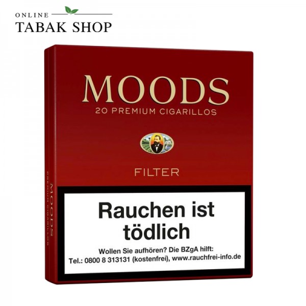 Moods Filter Zigarillos 20er Schachtel