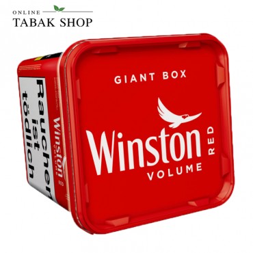Winston Red / Rot Volumen Tabak Giant 180g Eimer