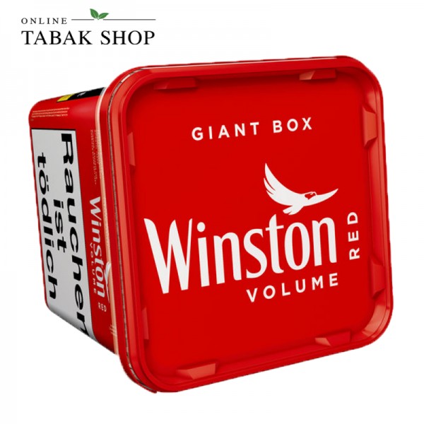 Winston Red / Rot Volumen Tabak Giant 180g Eimer