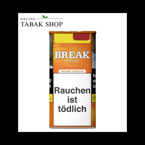 BREAK Orange Volumentabak 85g Dose