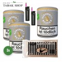 Käpt'n Barsdorf´s Bester Pfeifentabak (nach Wahl) (3 x 160g) + 100 Pfeifenreiniger + 2 Sturmfeuerzeuge