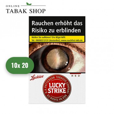 Lucky Strike Original Red Zigaretten OP (10 x 20er)
