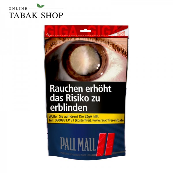 Pall Mall Red Volumentabak Beutel Giga 104g Beutel