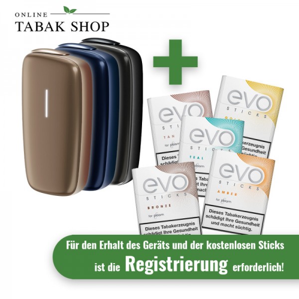 PLOOM X + bis zu 80 EVO Sticks nach Registrierung* von PLOOM