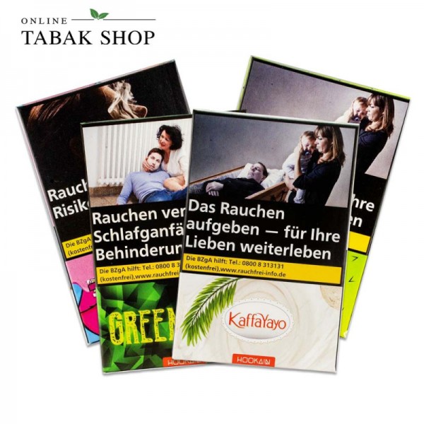Hookain Shisha-Tabak (verschiedene Sorten) 25g Packung