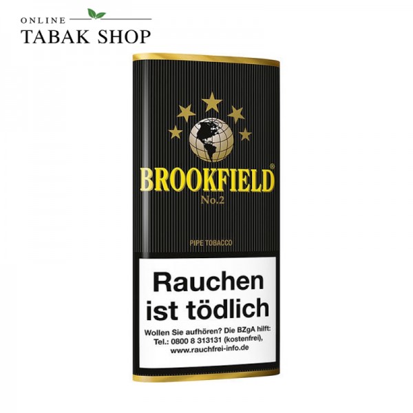 Brookfield No.2 Pfeifentabak 50g Pouch
